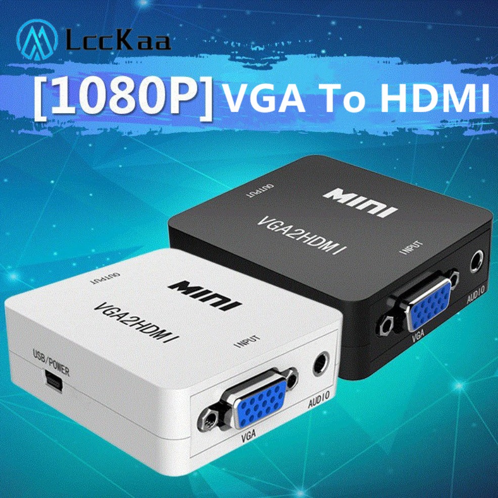 Hdmi Vga Adapter - Adaptador convertidor VGA a HDMI, convertidor