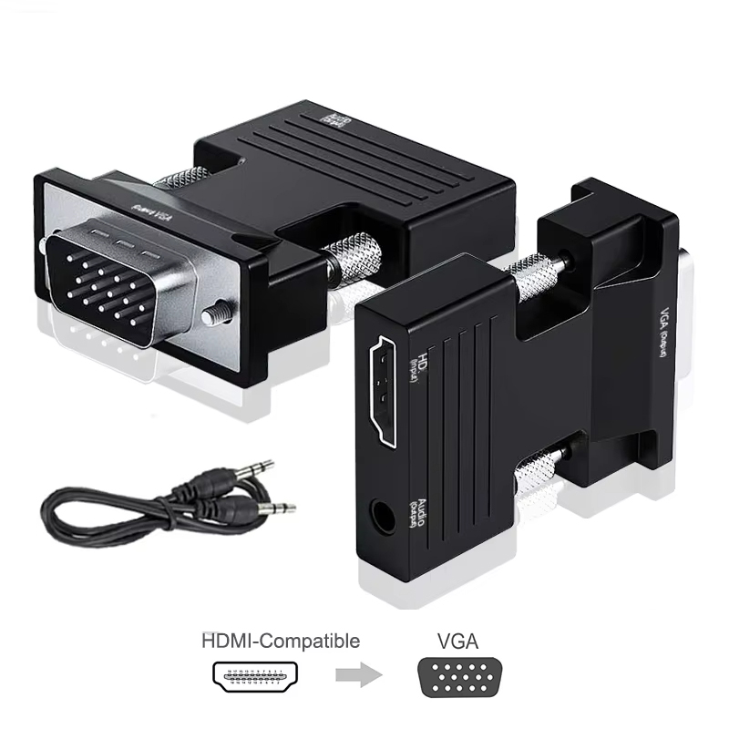 Hdmi Vga Adapter - Adaptador HDMI compatible con VGA HD