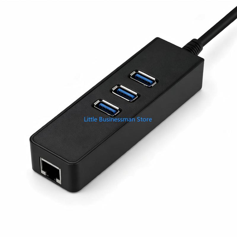Laptop Accessories That You Need - Adaptador USB Ethernet con salidas USB-A