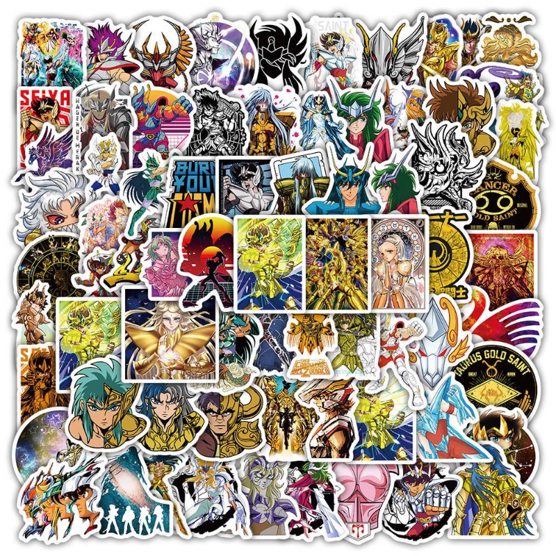 101 Pegatinas de Anime Saint S - Laptop Accessories Stickers reseña y precio