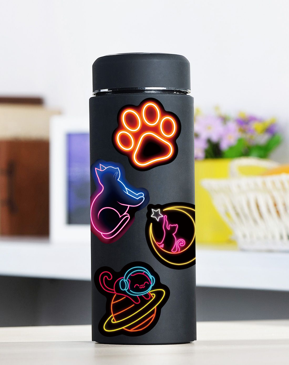 50 pegatinas geniales de gatos - Laptop Accessories Cool reseña y precio