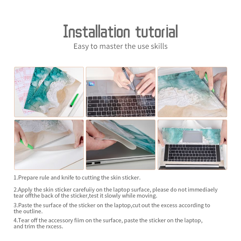 DIY Anime cubierta pegatinas p - Laptop Accessories Asus reseña y precio
