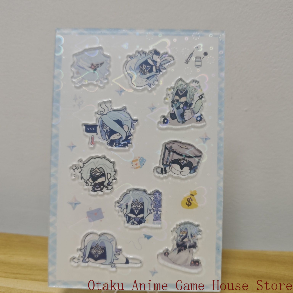 Pegatina Acrílica de Genshin I - Laptop Accessories Stickers reseña y precio