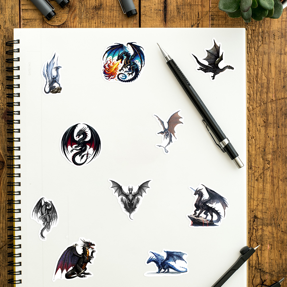 Pegatinas de Dragón Mágico de  - Laptop Accessories Cool reseña y precio
