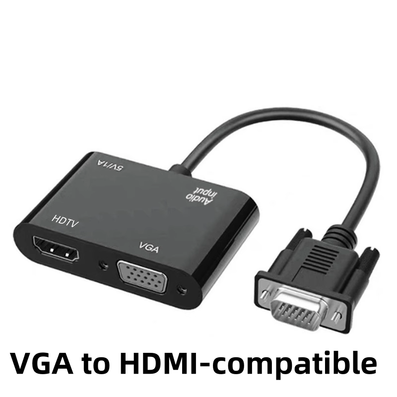 Adaptador de pantalla compatib - Hdmi Vga Adapter reseña y precio
